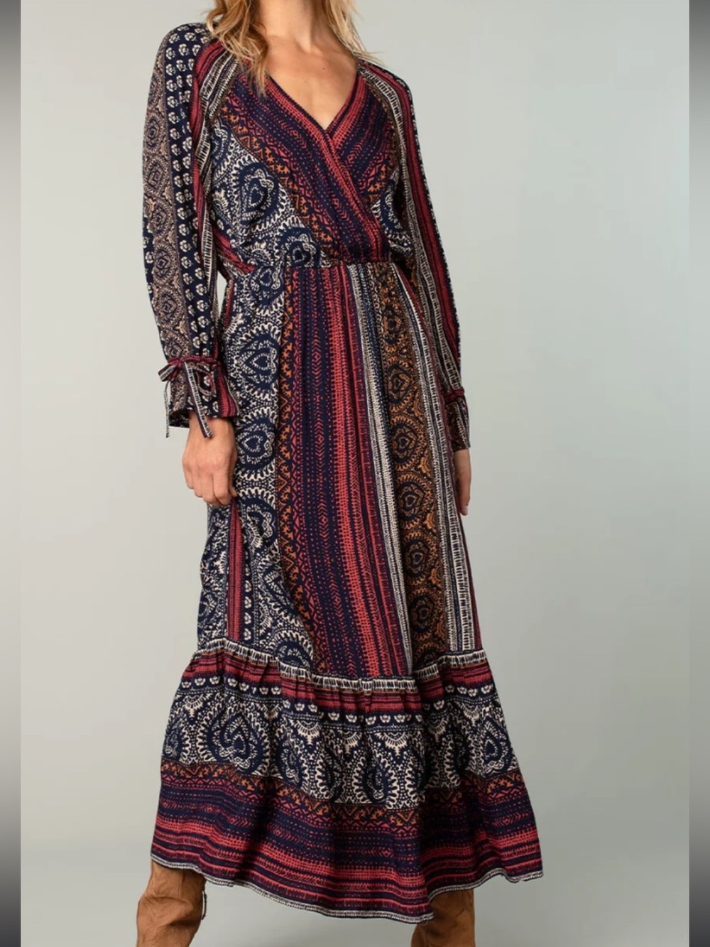 Multicolored Maxi Dress